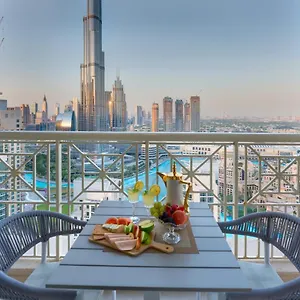 Appartement Durrani Homes - Designer 2br With Stunning Burj Khalifa And Fountain View, Dubaï